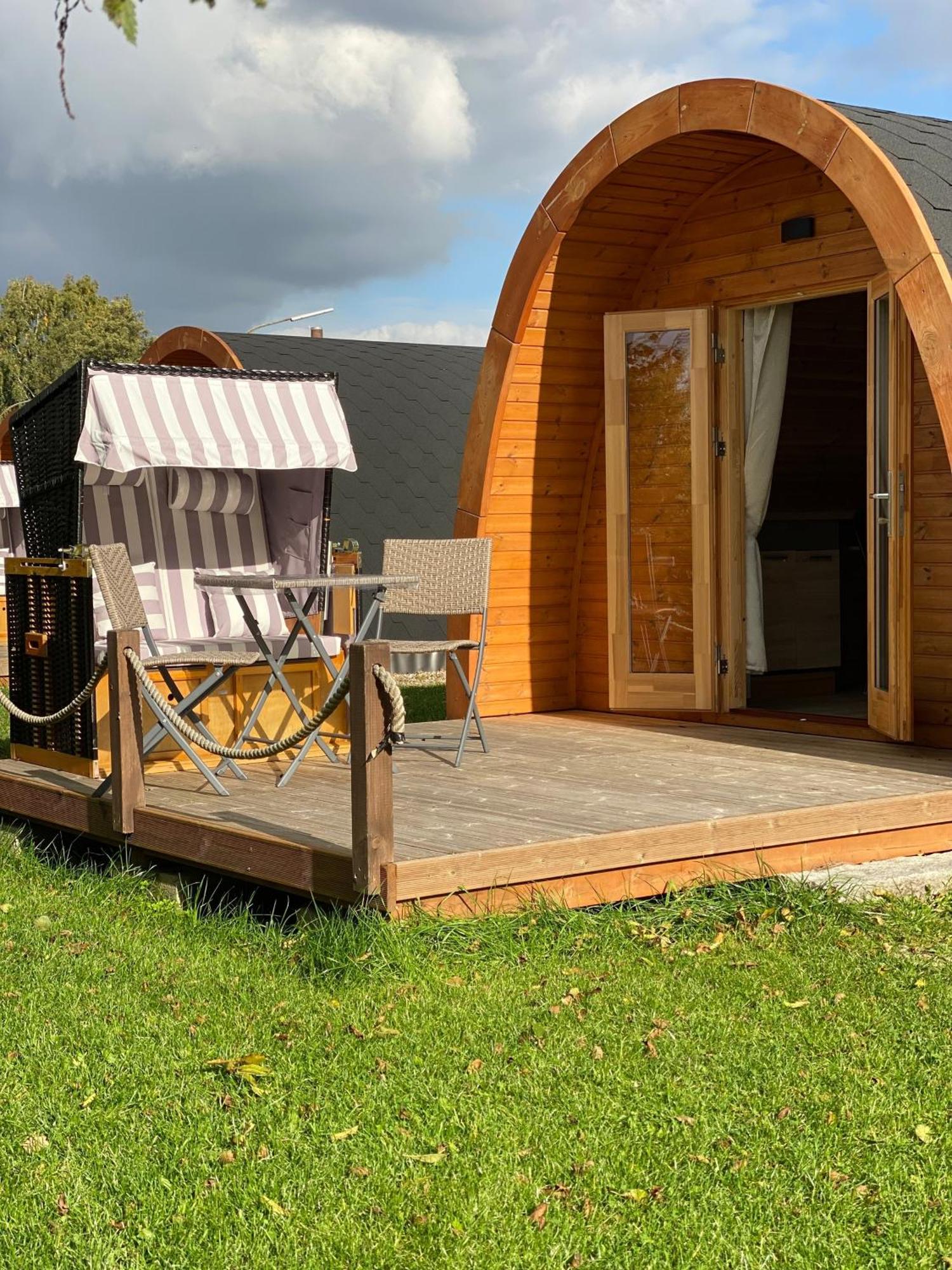 11 Premium Camping Pod Silberstedt Exterior foto